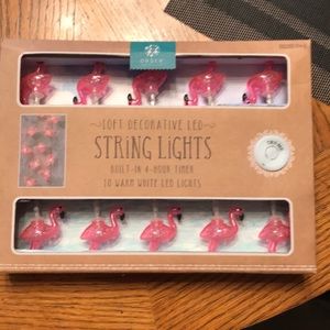 Flamingo string lights